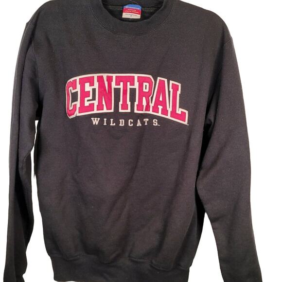 Vintage Champion Central College Washington Wildcats Sweatshirt Size Small - Picture 1 of 6
